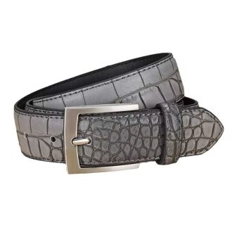 Alligator-patterned Belt