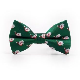 Bow tie Green with white dots